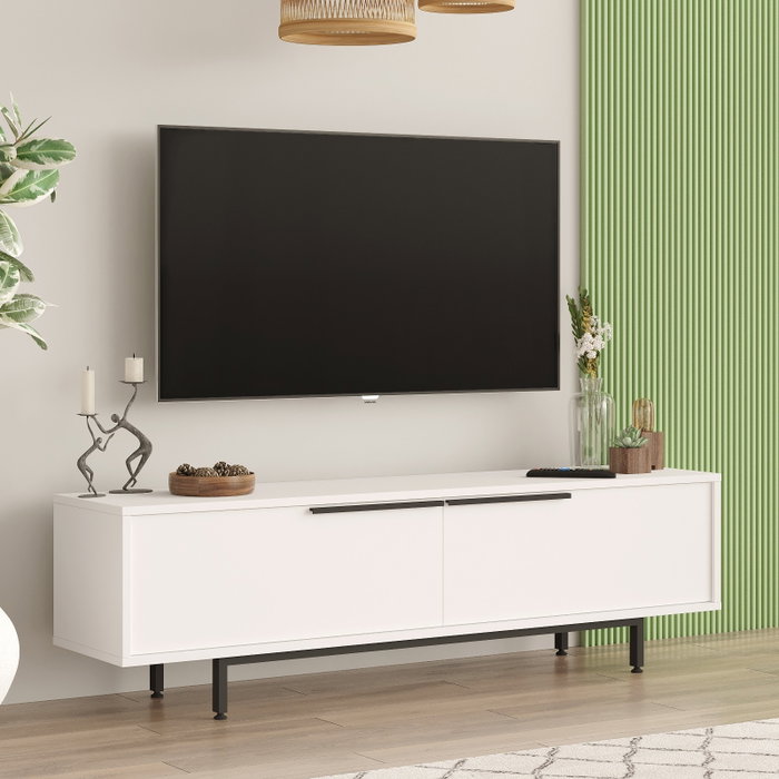 Hanah Home On1-W Soporte para televisor Blanco